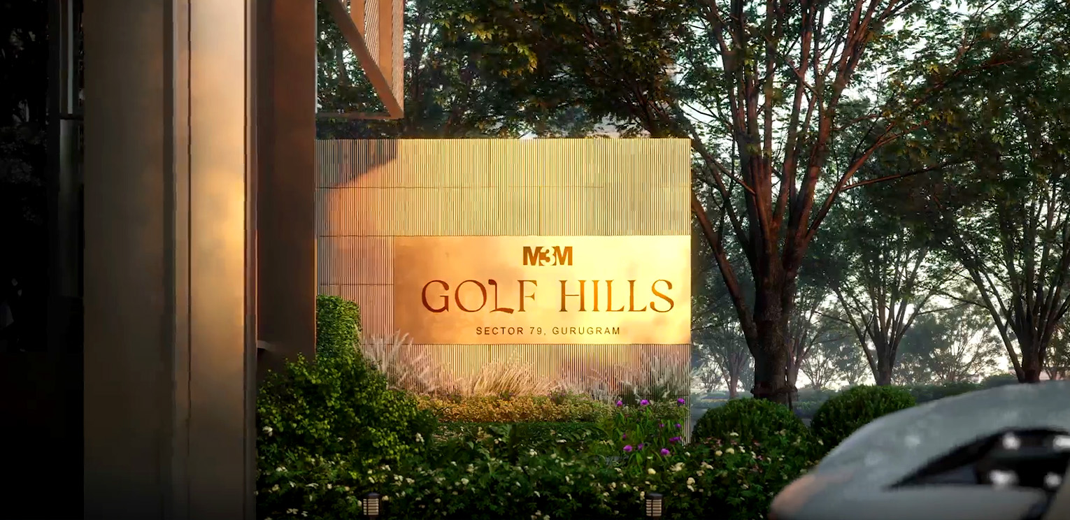 M3M Golf Hills Banner